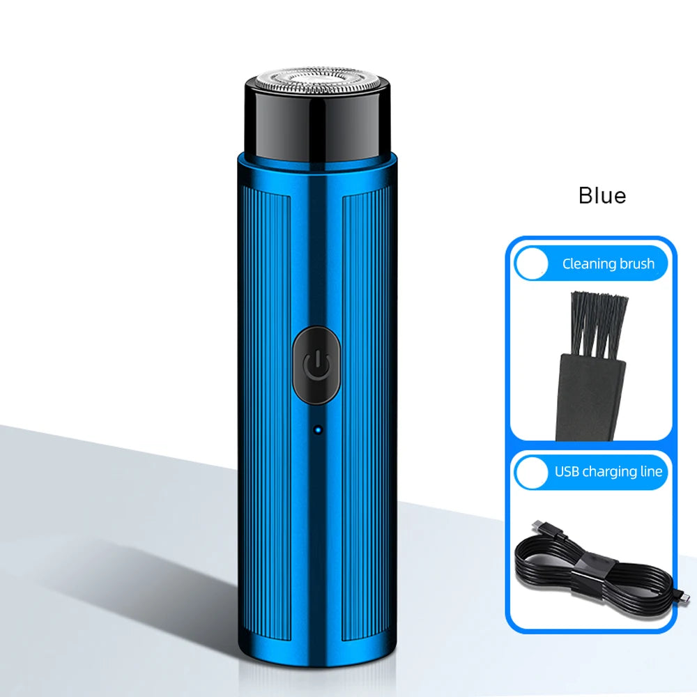 Mini Electric Shaver Rechargeable Razor Men Women Portable Epilator Car Travel Shaving Tool