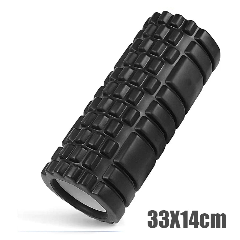 Yoga Foam Roller Muscle Massage Back Training Grid Recovery Roller