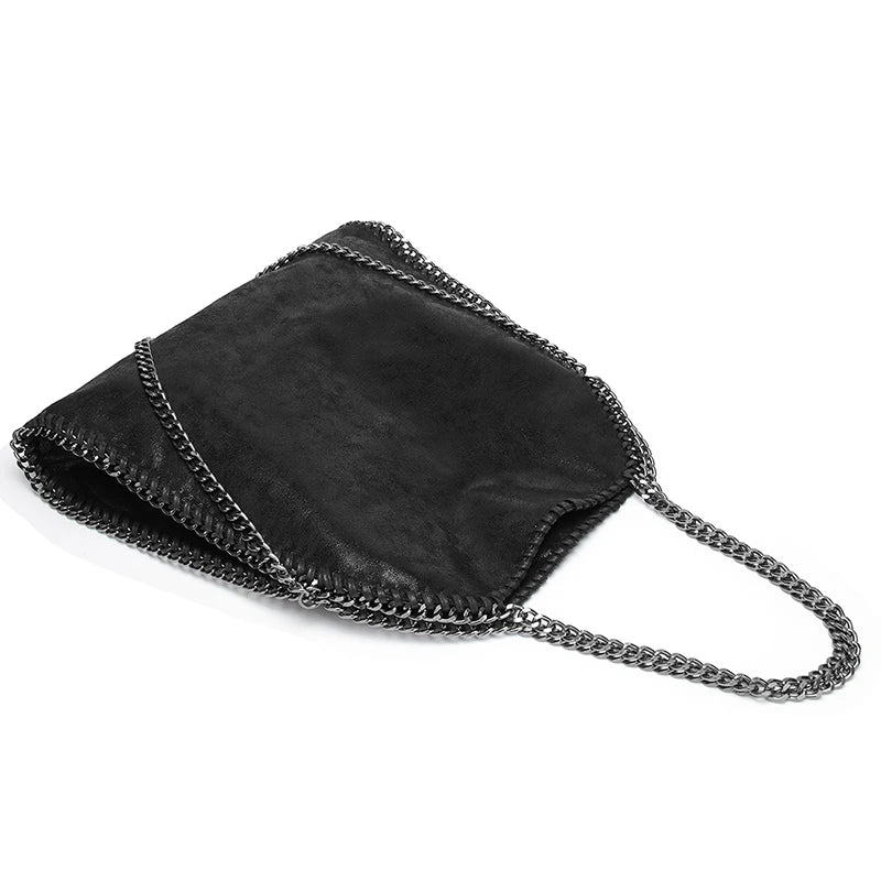 Women Chain Shoulder Bag Large Capacity Crossbody Handbag Casual Tote