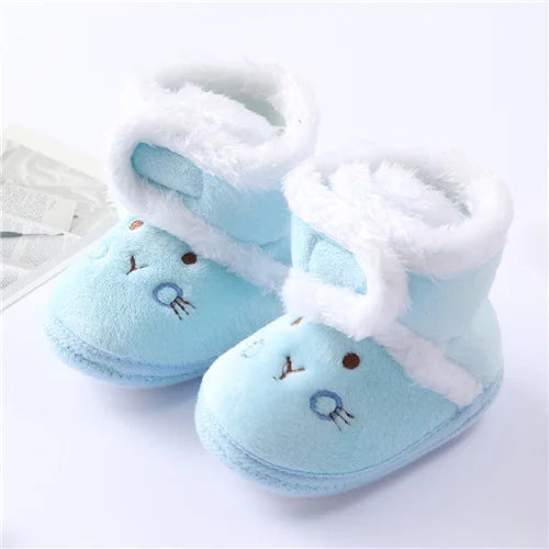 Baby Winter First Walker Shoes Warm Soft Sole 0 9 Months