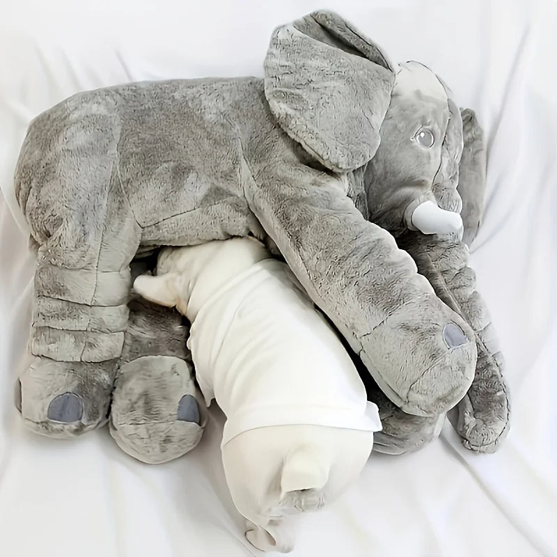 40cm Elephant Plush Pillow Soft Stuffed Animal Gift for Kids