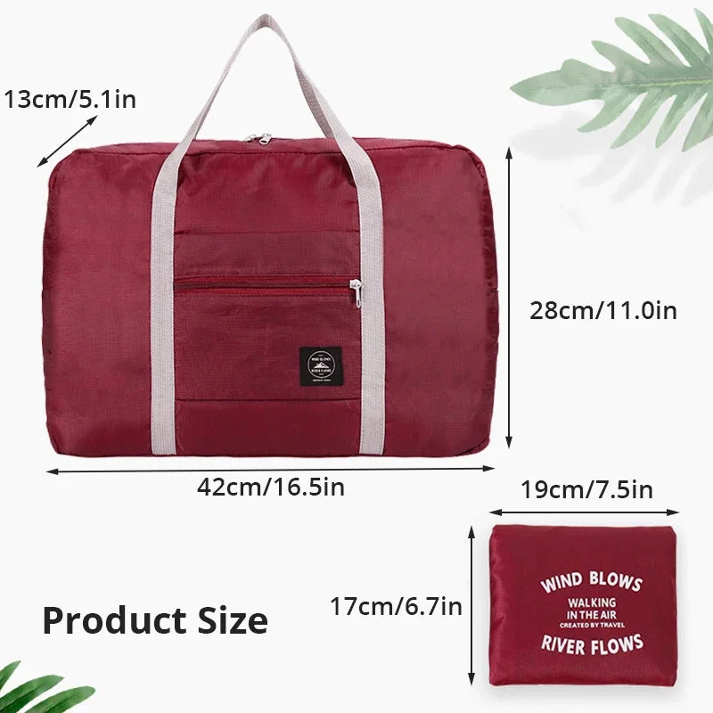 Folding Travel Storage Bag Large Capacity Luggage Handbag