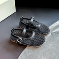 Kids Mesh Flat Sandals Soft Sole Non Slip Summer Princess Shoes Girls 2026