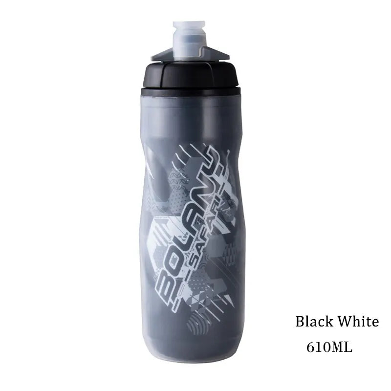 600ml Cycling Water Bottle – Squeeze Sports Bike Bottle Leakproof Outdoor Running & Gym Drink Bottle