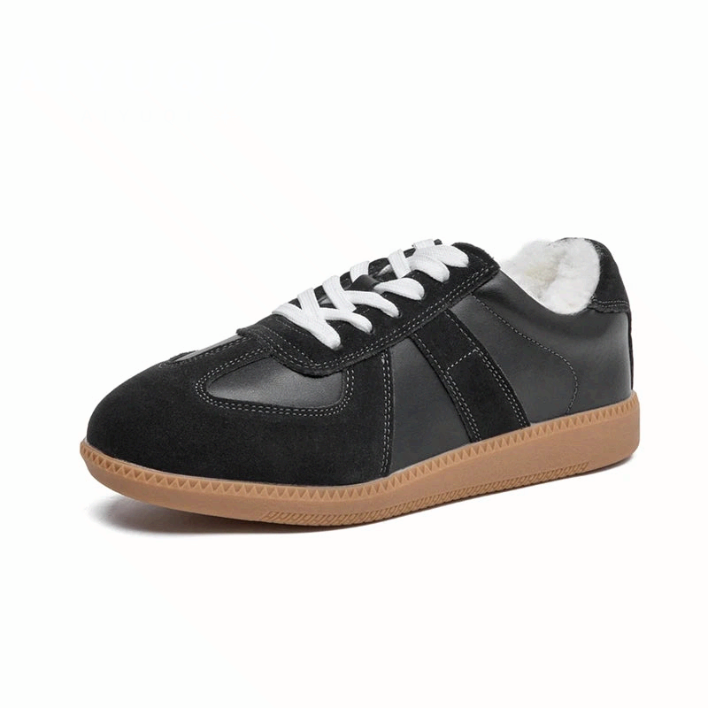 Women Genuine Leather Sneakers Casual Flat Training Shoes Spring 2026