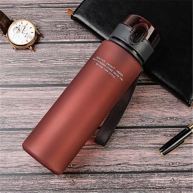 BPA Free Leakproof Water Bottle 400ml 560ml Portable Sports Bottle Gym Hiking Drinking Bottle
