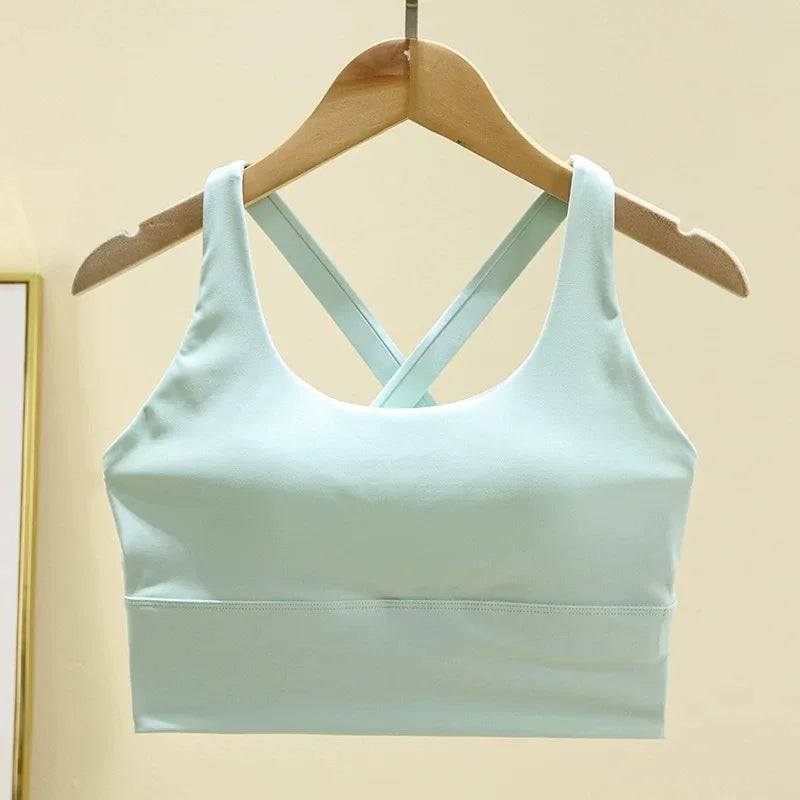 Women’s High Impact Sports Bra Shockproof Breathable Running Yoga Bra