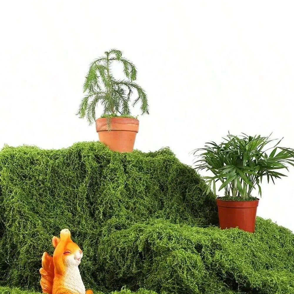 Artificial Moss Grass 1x1m Faux Green Plant Mat DIY Garden Home Decor