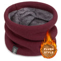 Knitted Neck Warmer Winter Scarf Face Cover for Men Women Outdoor Sport