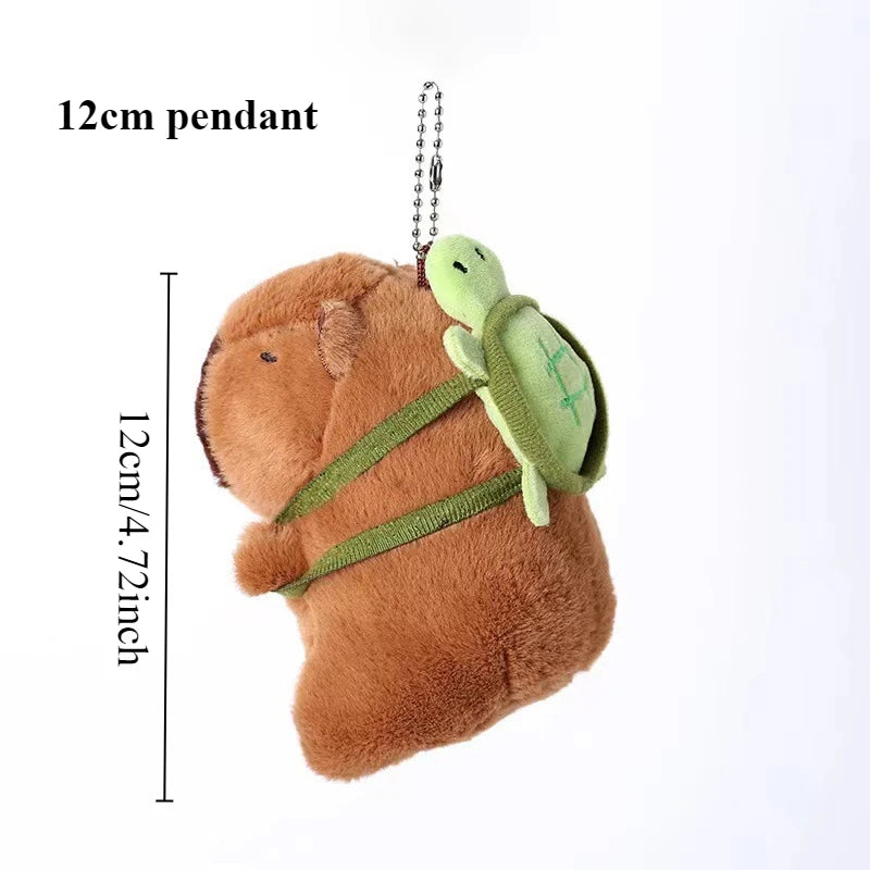 Capybara Plush Keychain Kawaii Plush Pendant Bag Charm Gift