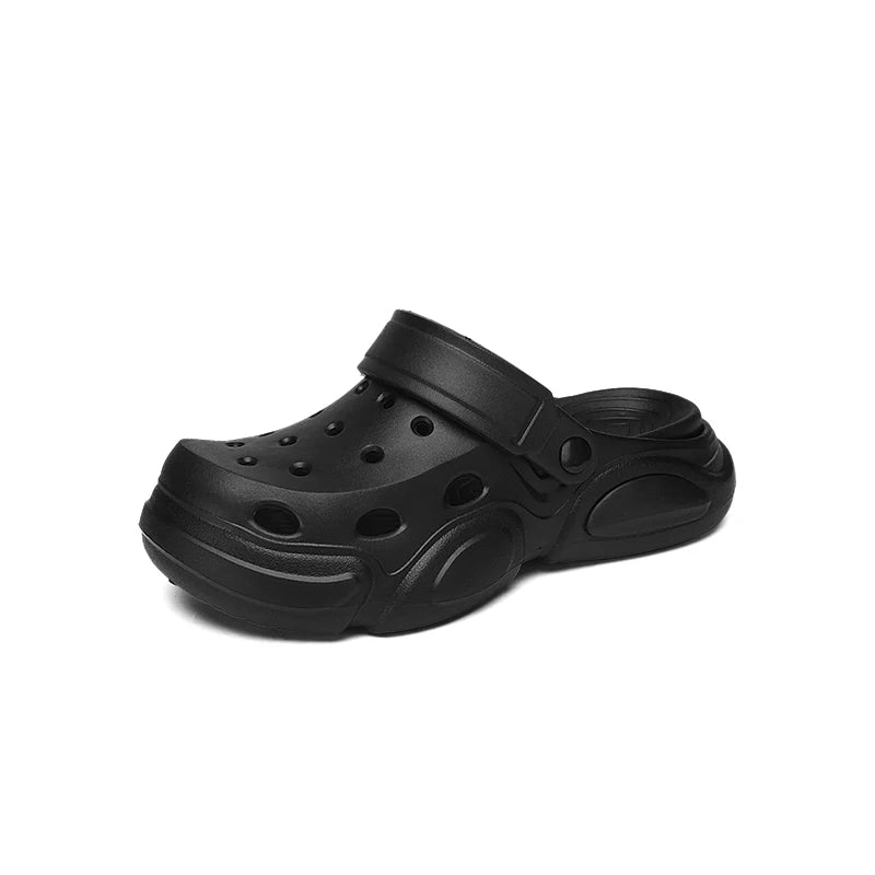 Men Thick Sole Sandals Breathable Non Slip Beach Slippers