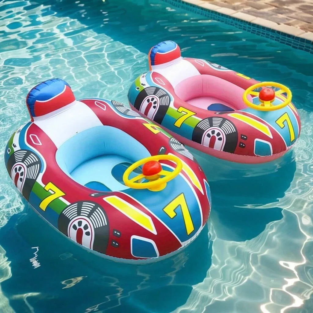 Baby Car Pool Float with Handles for Toddlers