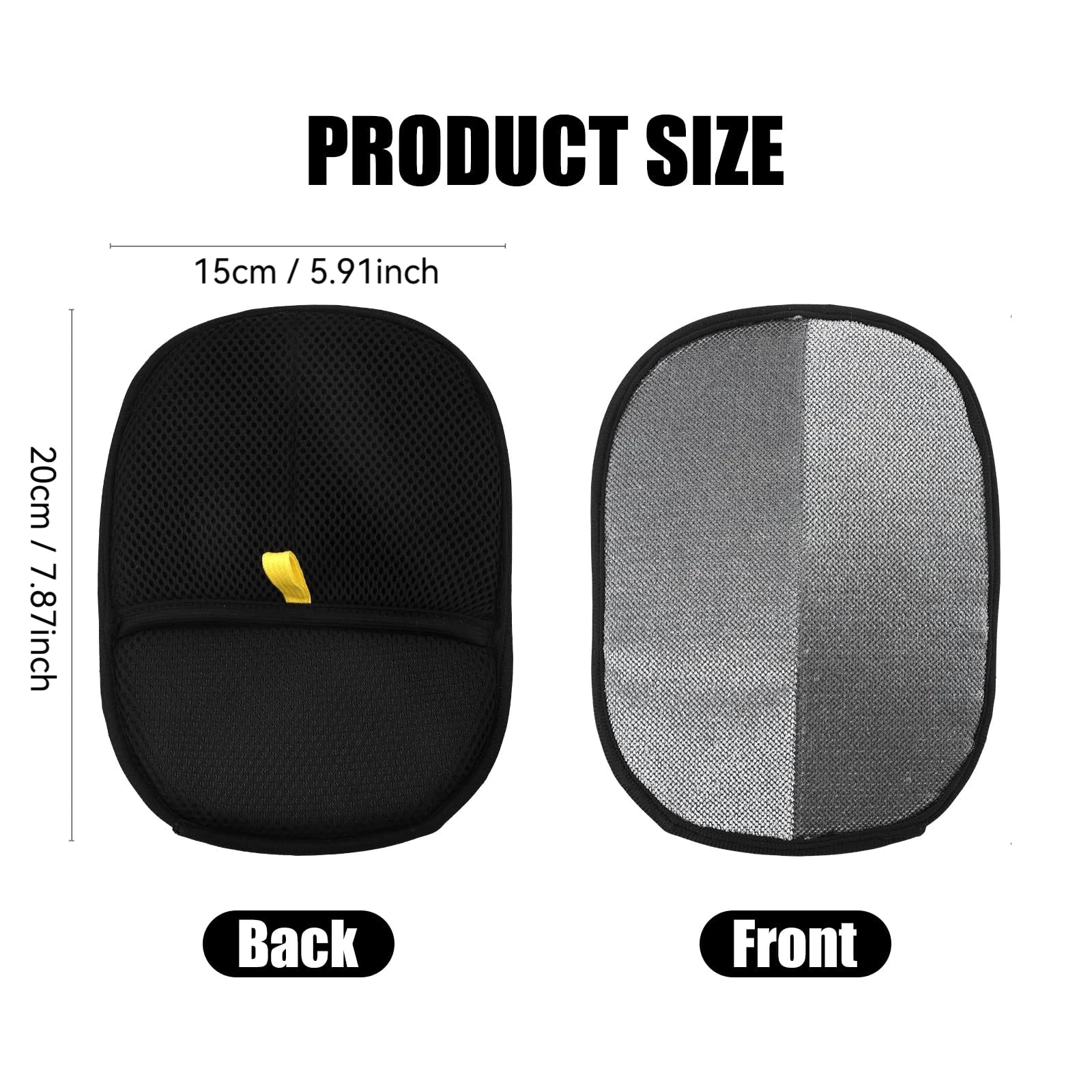 Pet Hair Remover Glove – Reusable Fur Removal Mitt for Cats & Dogs