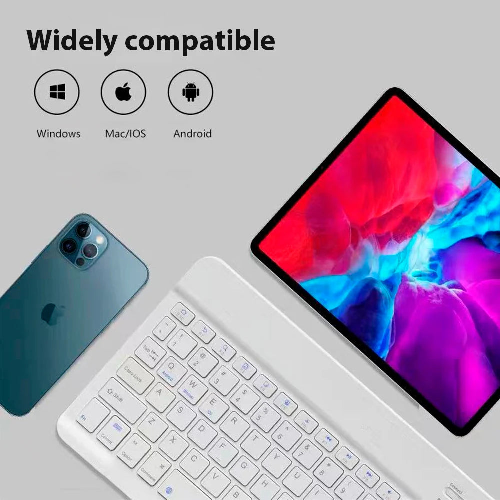 Bluetooth Wireless Keyboard & Mouse Set