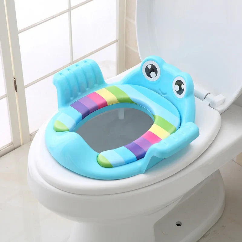 Adjustable Kids Potty Training Seat with Step Stool Ladder