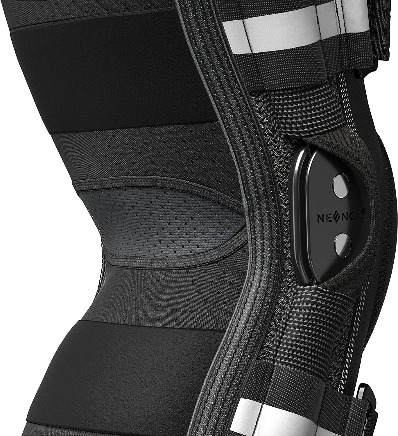 Hinged Knee Brace with Side Stabilizers Knee Support for Pain Relief ACL Meniscus Arthritis
