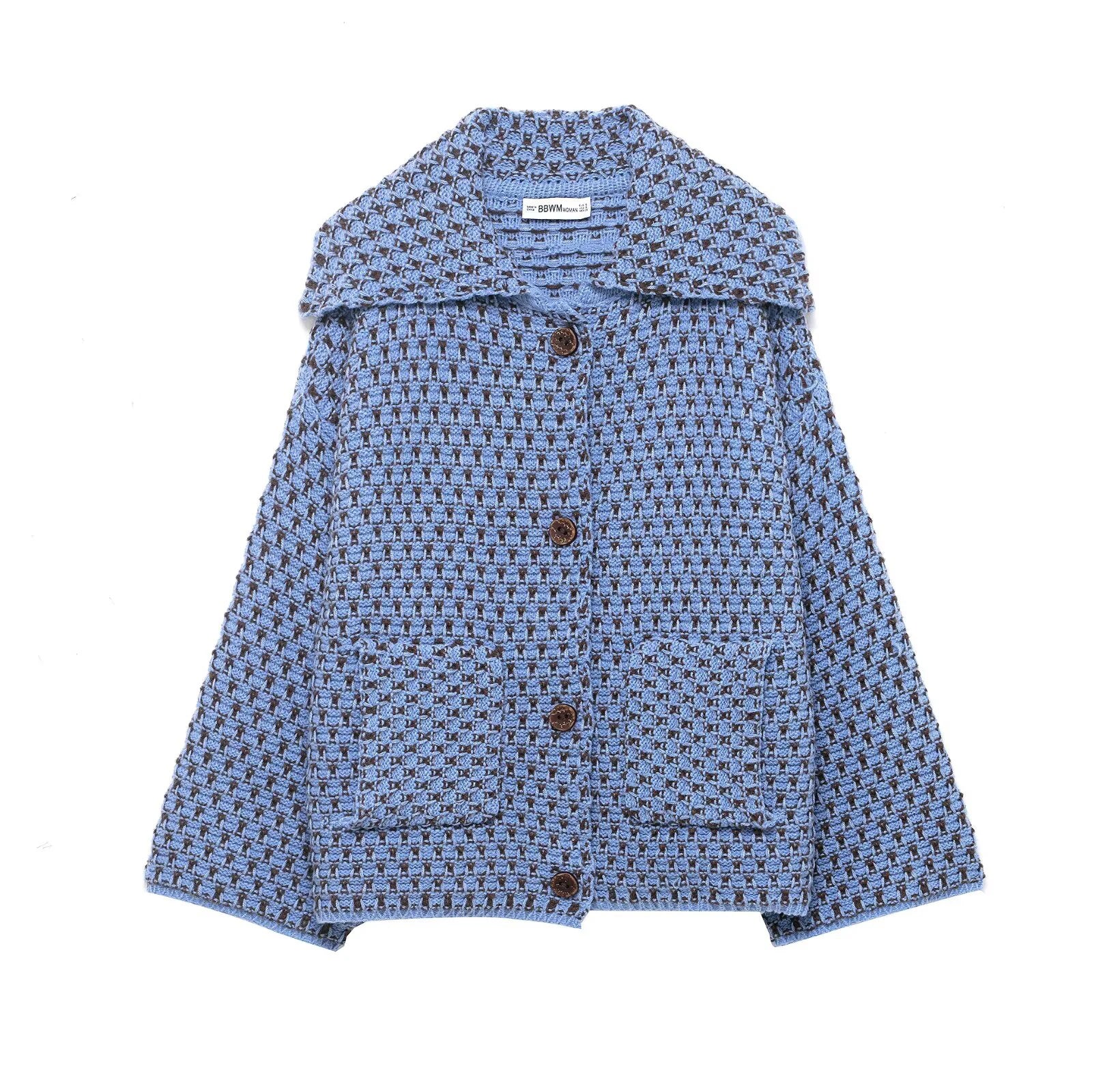 Women Loose Knit Cardigan Autumn Winter Casual Coat