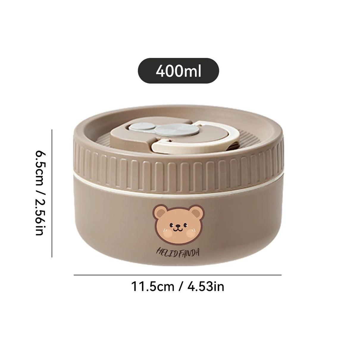 Stainless Steel Thermal Bento Lunch Box Large Capacity Insulated Food Container
