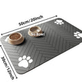 Absorbent Pet Feeding Mat – Waterproof Bowl Placemat for Dogs and Cats