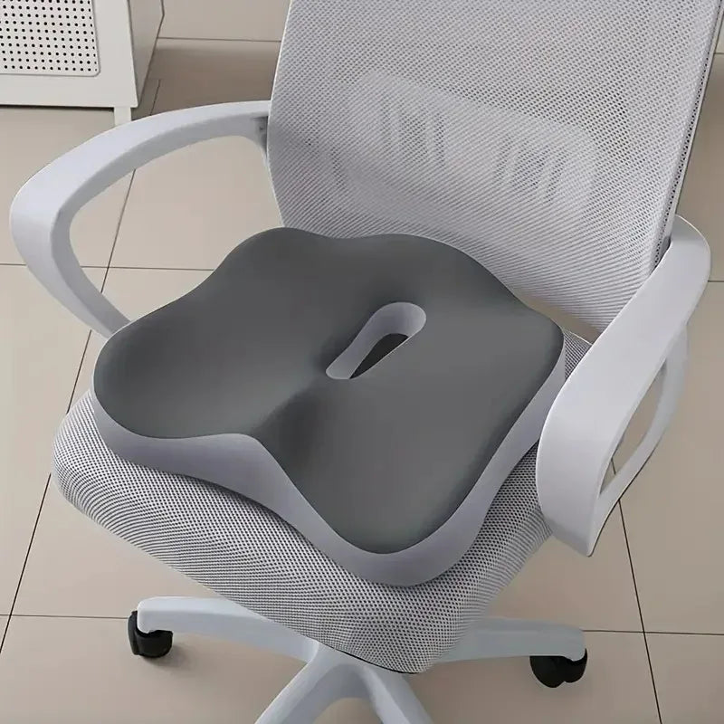 Ergonomic Memory Foam Seat Cushion for Office Chair Car Posture Support