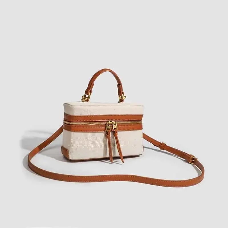 Women Canvas Crossbody Bag Designer Shoulder Handbag Small Casual Purse