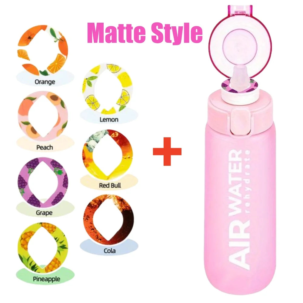 Air Water Bottle 750ml with Flavor Pods – 0 Sugar 0 Calories Leakproof Sports Bottle