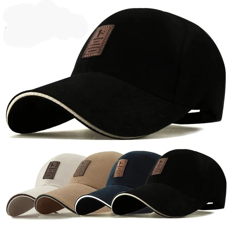 Men's Cotton Baseball Cap with Sun Protection