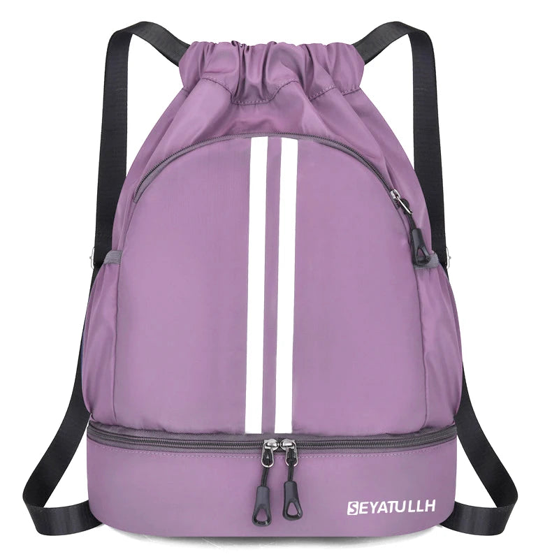 Waterproof Sports Basketball Backpack Gym Travel Outdoor Climbing Bag Pouch