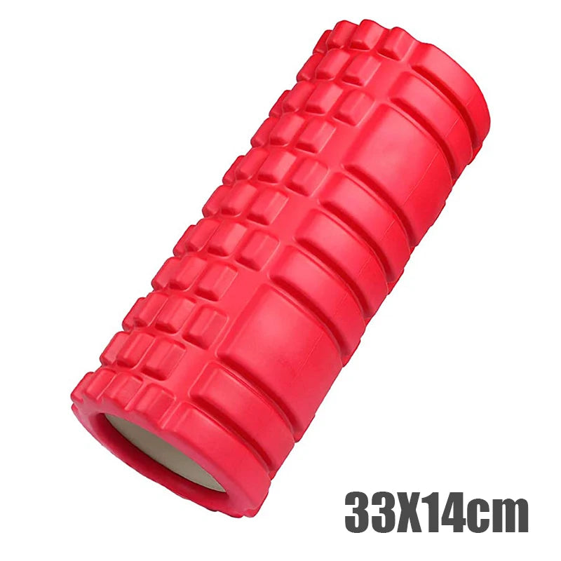 Yoga Foam Roller Muscle Massage Back Training Grid Recovery Roller