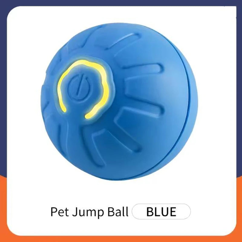 Smart Interactive Pet Toy Ball USB Automatic Moving Bouncing Toy for Dogs Cats