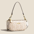 Women Vintage Leather Underarm Shoulder Bag Crossbody