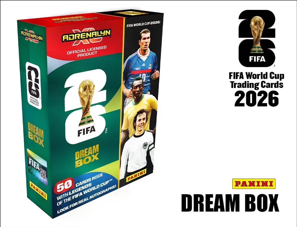 Panini 2026 FIFA World Cup Adrenalyn XL Trading Card Dream Box
