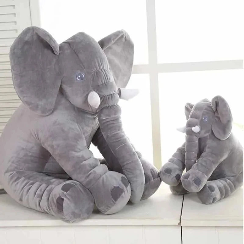 40cm Elephant Plush Pillow Soft Stuffed Animal Gift for Kids