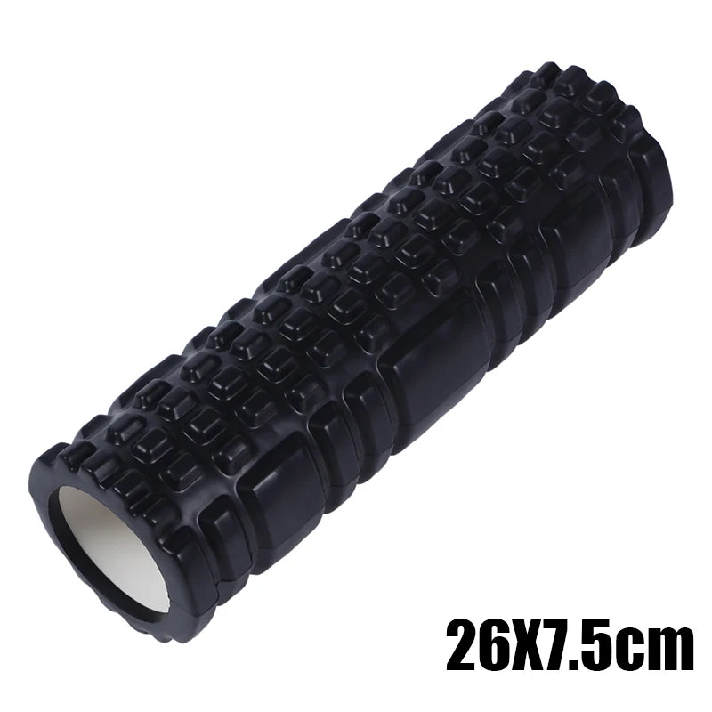 Yoga Foam Roller Muscle Massage Back Training Grid Recovery Roller