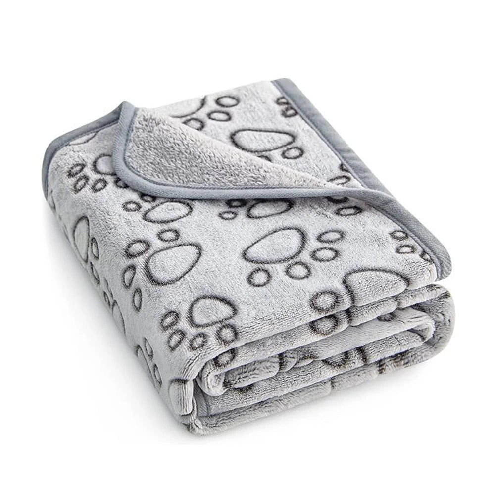 Washable Pet Blanket – Soft Fleece Dog and Cat Throw for Indoor Use