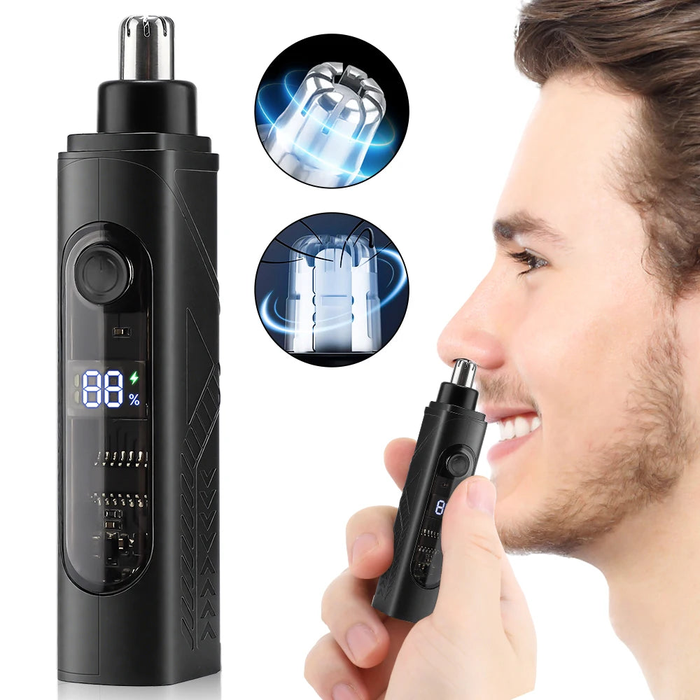 Nose Hair Trimmer Rechargeable Men