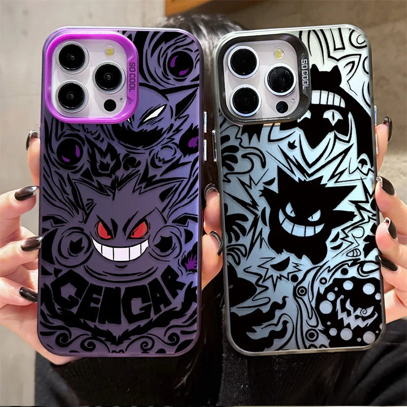 Anime Gengar Hard Shockproof iPhone Case