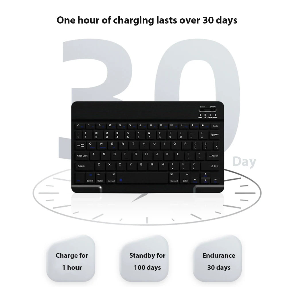 Bluetooth Wireless Keyboard & Mouse Set