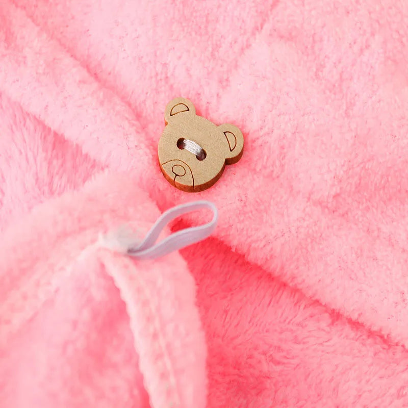 Women Microfiber Hair Towel Turban Quick Dry Bath Cap Shower Hair Wrap Soft Drying Hat