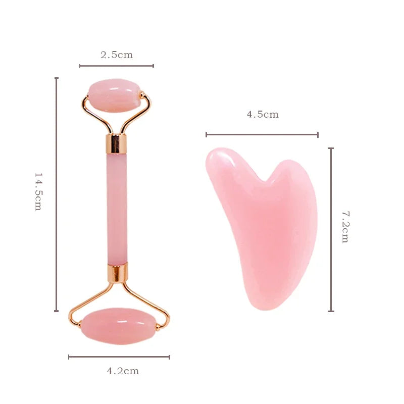 Facial Massage Roller V Shape Face Lifting Tool Double Chin Reducer Skin Tightening Beauty Massager Roller Set
