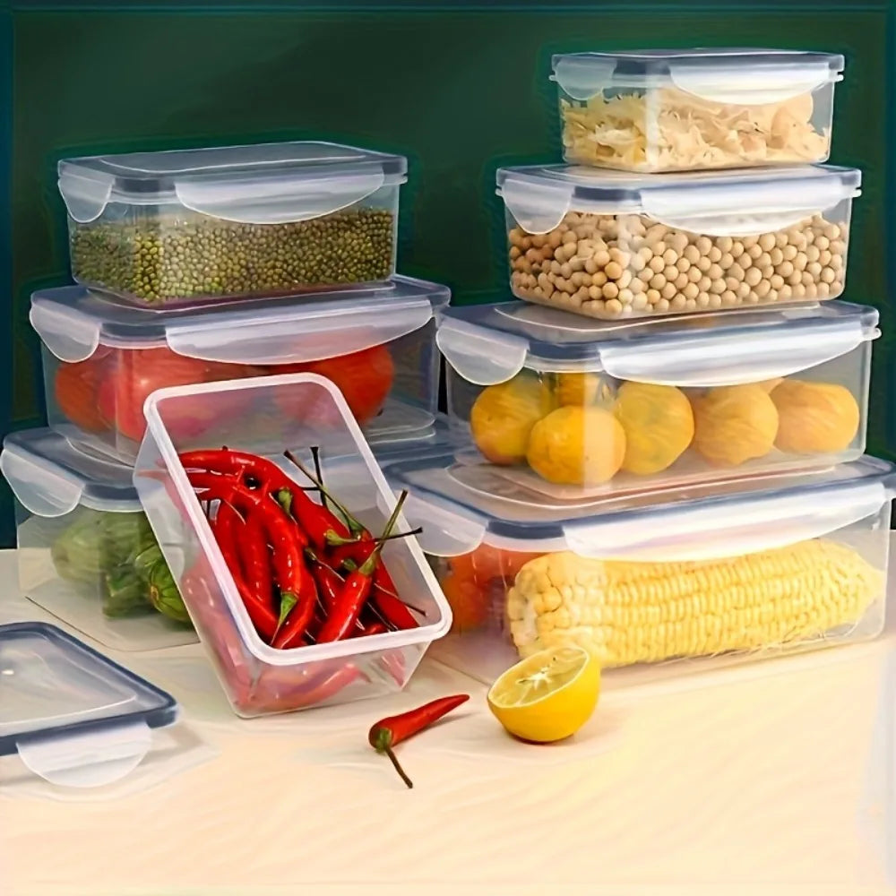 BPA Free Airtight Food Storage Containers with Locking Lids