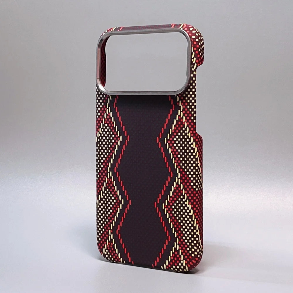 Carbon Fiber Slim Shockproof Hard PC iPhone Case