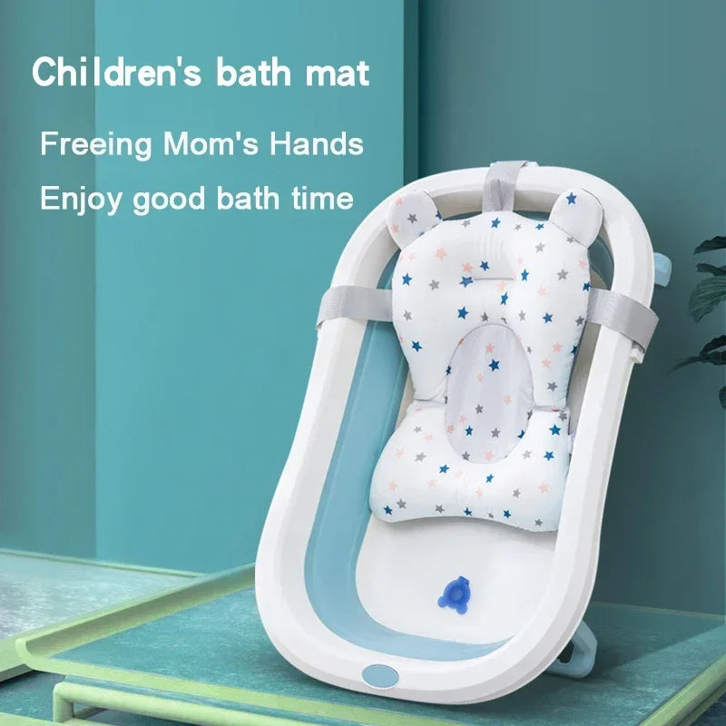 Adjustable Baby Bath Cushion Newborn Support Seat