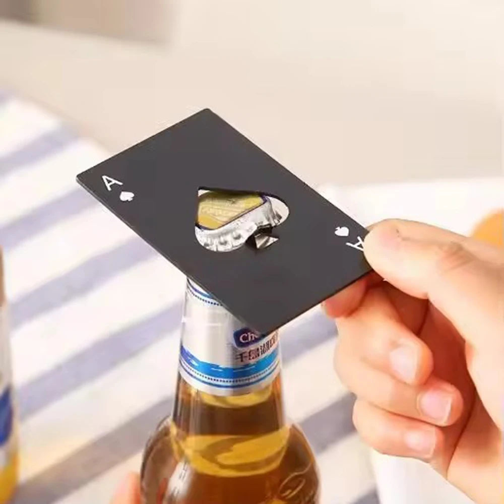 Stainless Steel Card Bottle Opener