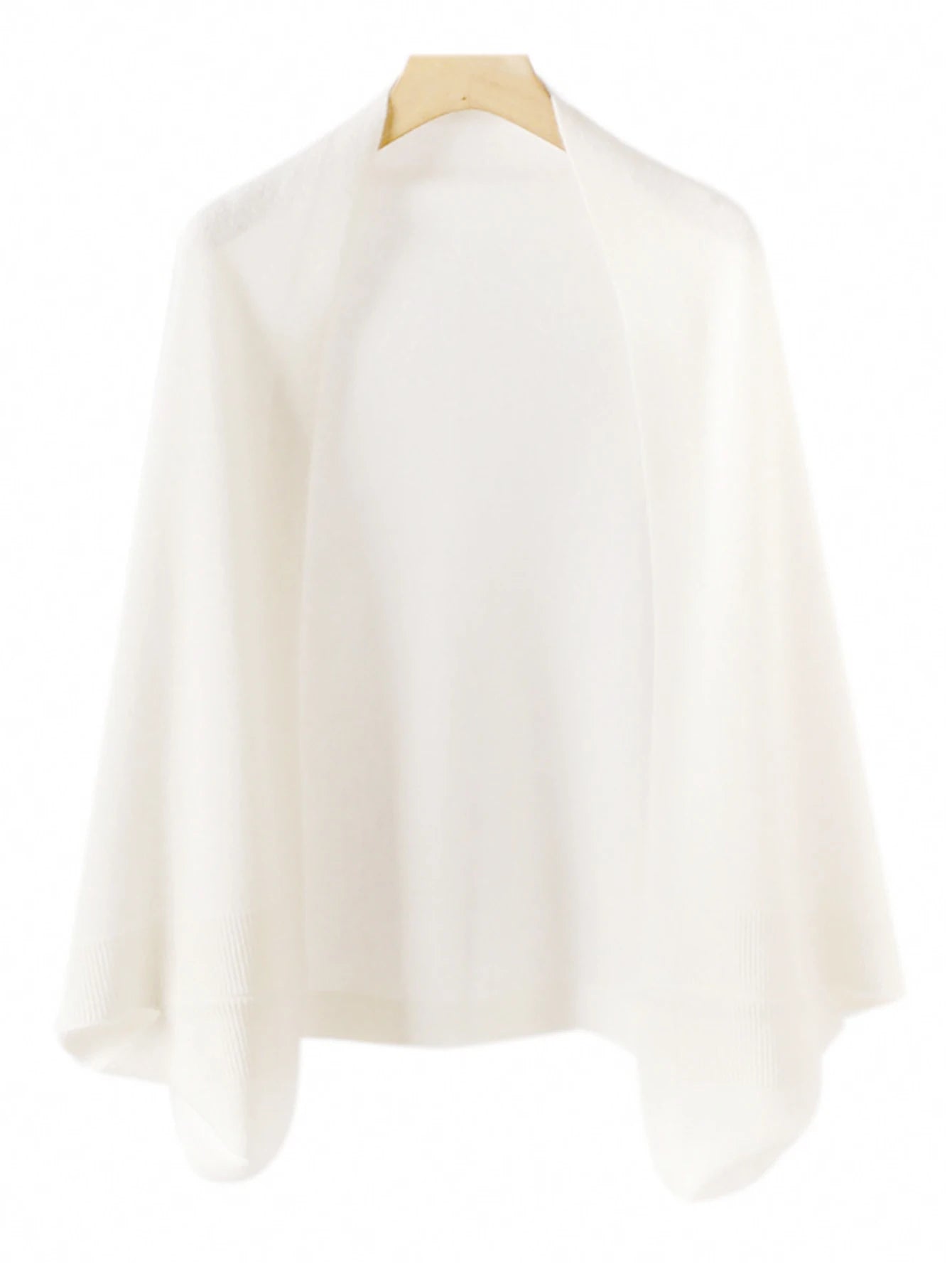 Wool Knitted Shawl Scarf for Women Soft Warm Wrap Cardigan