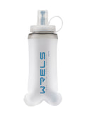 Collapsible Soft Water Bottle 300ml – Lightweight Leakproof Running Flask for Hiking, Cycling & Trail Running