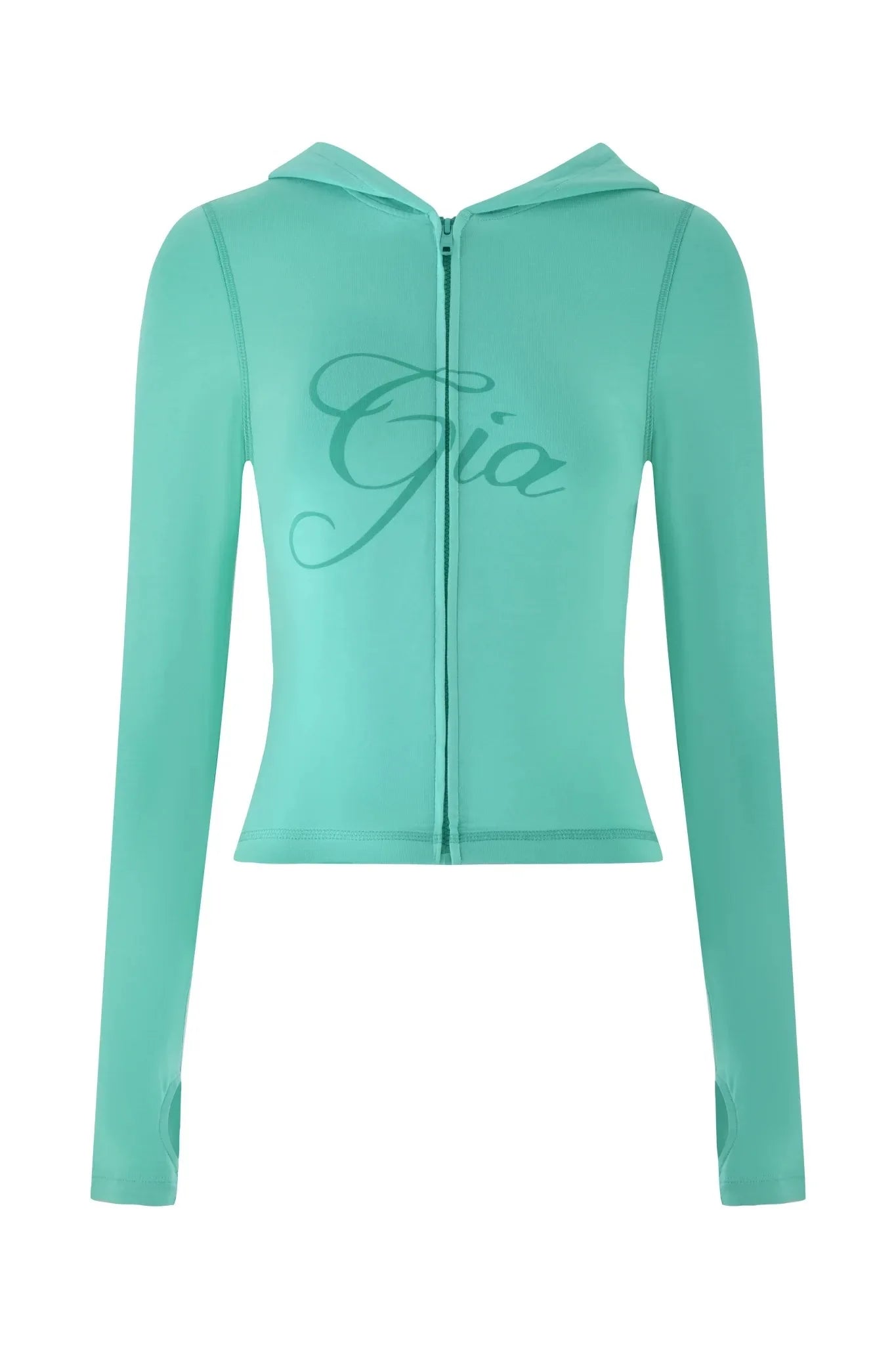 Women Zip Up Long Sleeve Spring Top with Low Waist Flared Pants Two Piece Outfit