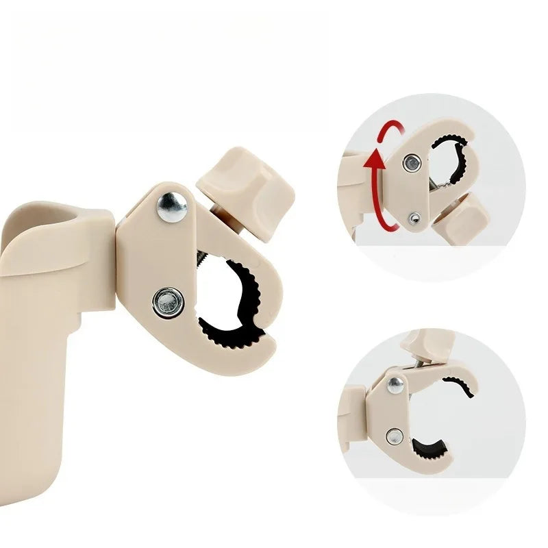 Stroller Cup Holder Anti Slip Bottle Holder with Phone Mount