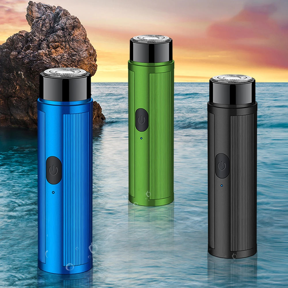 Mini Electric Shaver Rechargeable Razor Men Women Portable Epilator Car Travel Shaving Tool