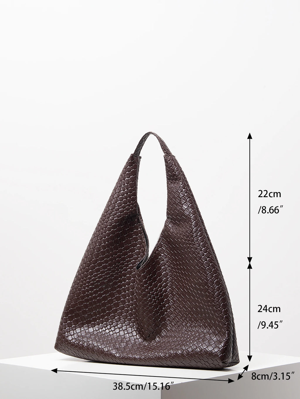 Women Retro Hobo Shoulder Bag Minimalist Large Tote Work & Shopping Bag